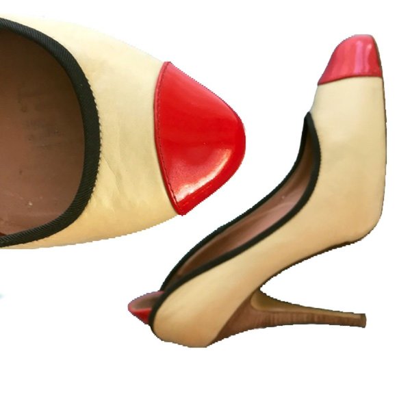 Limited Edition Giuseppe Zanotti Color Block Heel Pumps - Picture 6 of 8